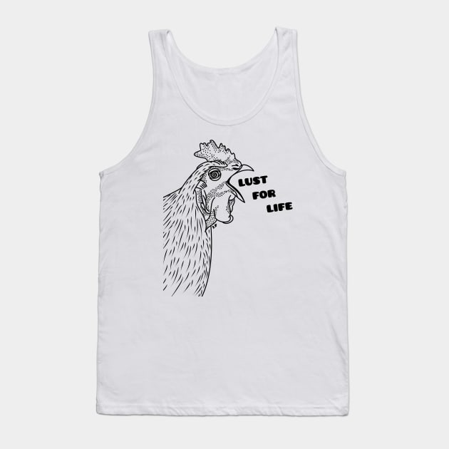 Iggy Pop - Lust for Life Tank Top by JoannaPearson